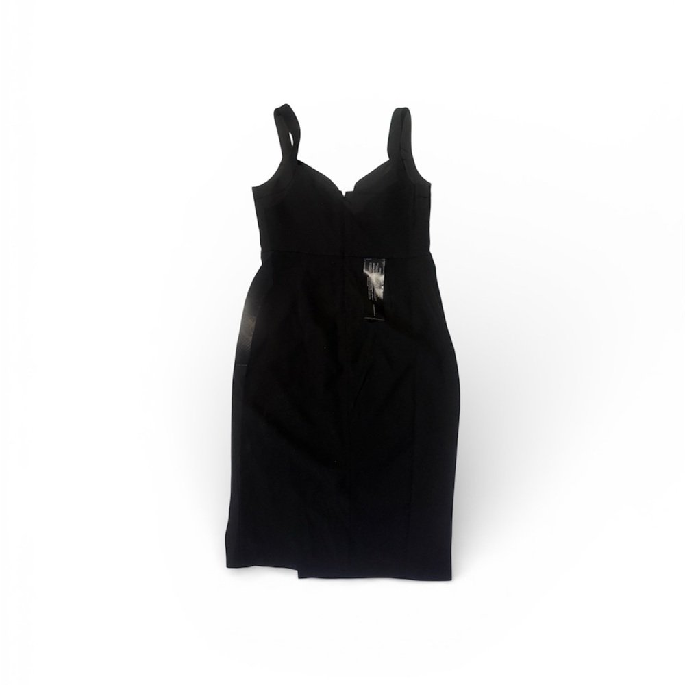 BCBGMaxAzria Black Midi Dress